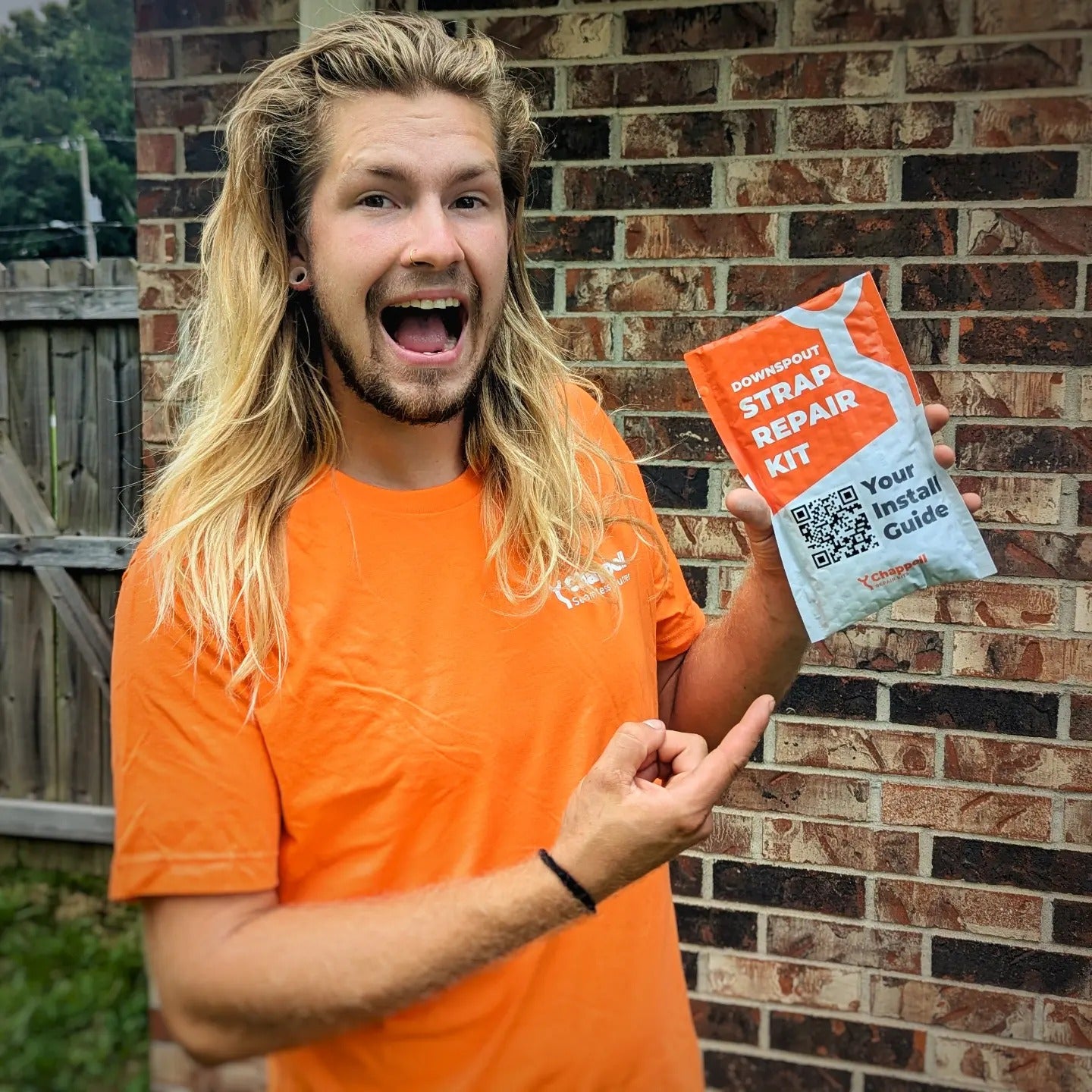 Downspout Strap Repair Kit