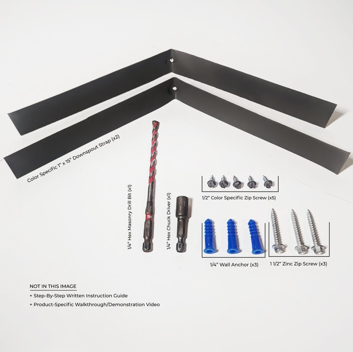Downspout Strap Repair Kit